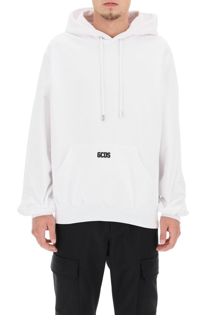商品GCDS|Gcds hoodie with rubberized micro logo,价格¥1557,第4张图片详细描述