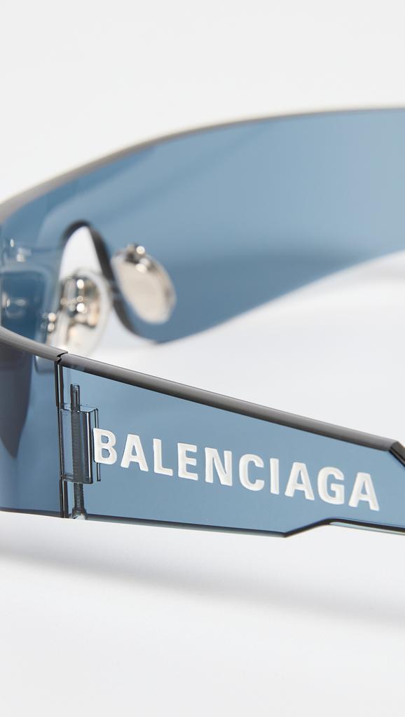 商品Balenciaga|Balenciaga 单色窄形太阳镜,价格¥3348,第6张图片详细描述
