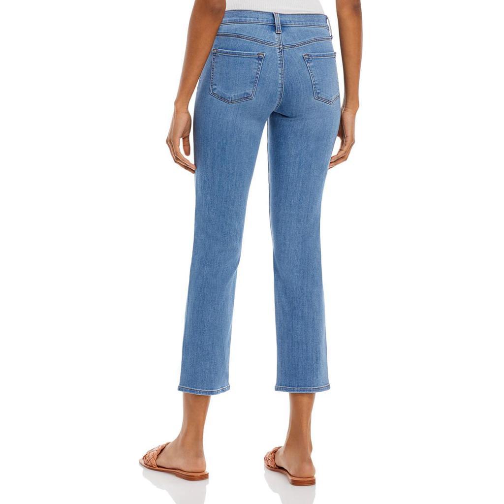 商品J Brand|J Brand Womens Adele Denim Light Wash Straight Leg Jeans,价格¥177,第5张图片详细描述