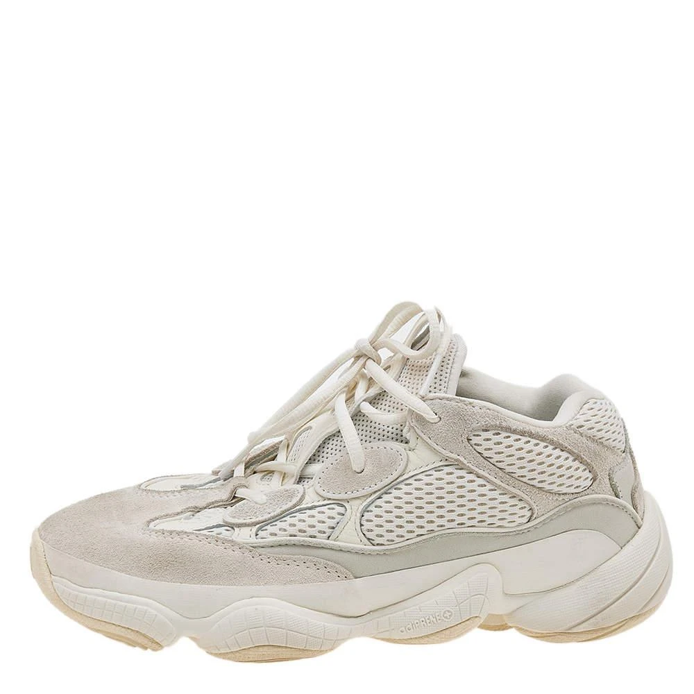 商品[二手商品] YEEZY|Yeezy x adidas White Mesh And Suede 500 Bone Sneakers Size 39 1/3,价格¥1354,第2张图片详细描述