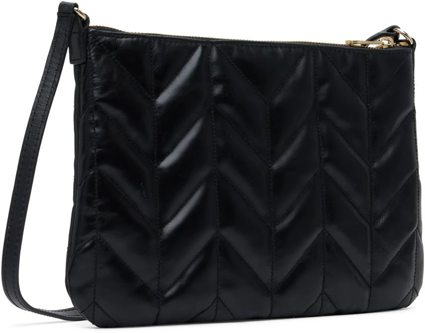 商品A.P.C.|Black Quilted Shoulder Bag,价格¥1579,第3张图片详细描述