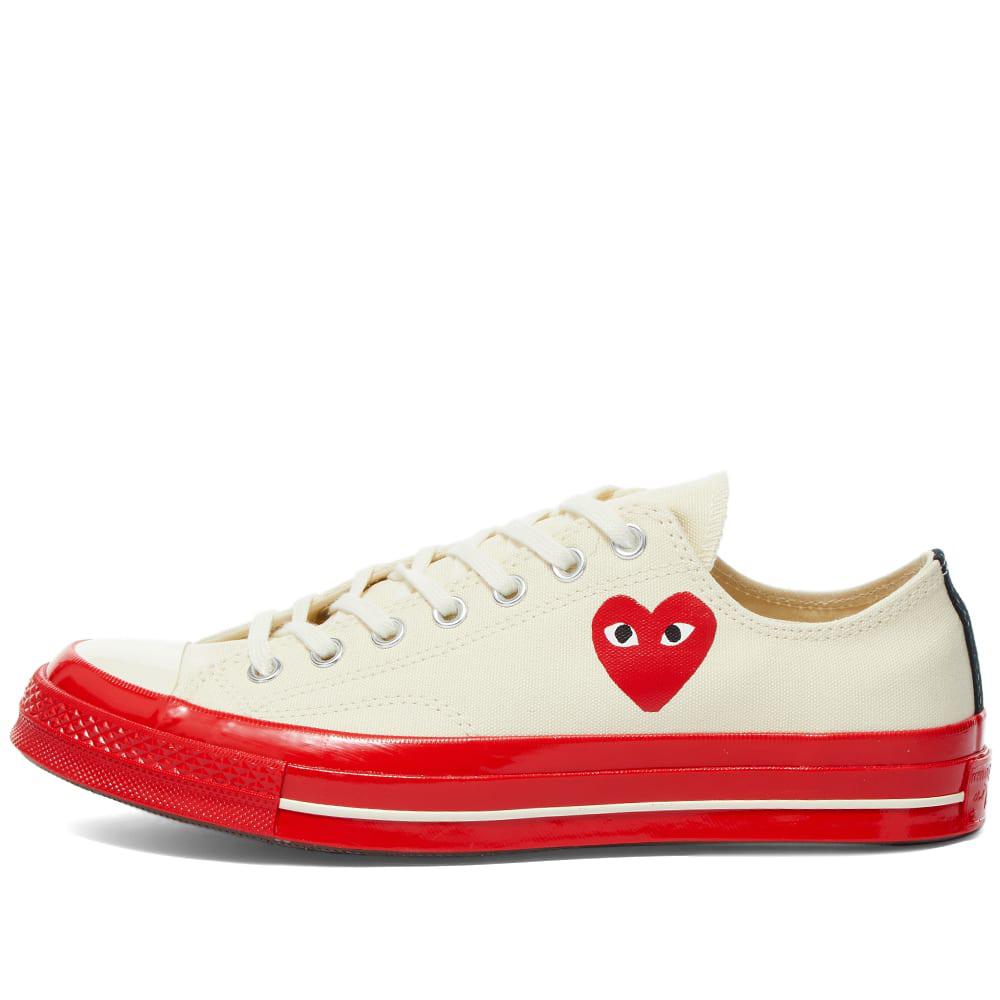 Comme des Garçons Play x Converse Chuck Taylor Red Sole Low商品第2张图片规格展示