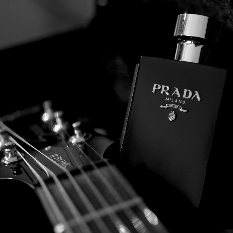 Prada普拉达HOMME「玄色绅士」男士香水100ml EDP浓香水商品第4张图片规格展示