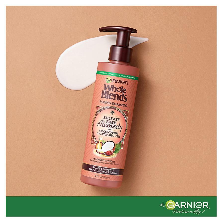 商品Garnier Whole Blends|Sulfate Free Remedy Coconut Oil Shampoo for Very Frizzy Hair,价格¥62,第5张图片详细描述
