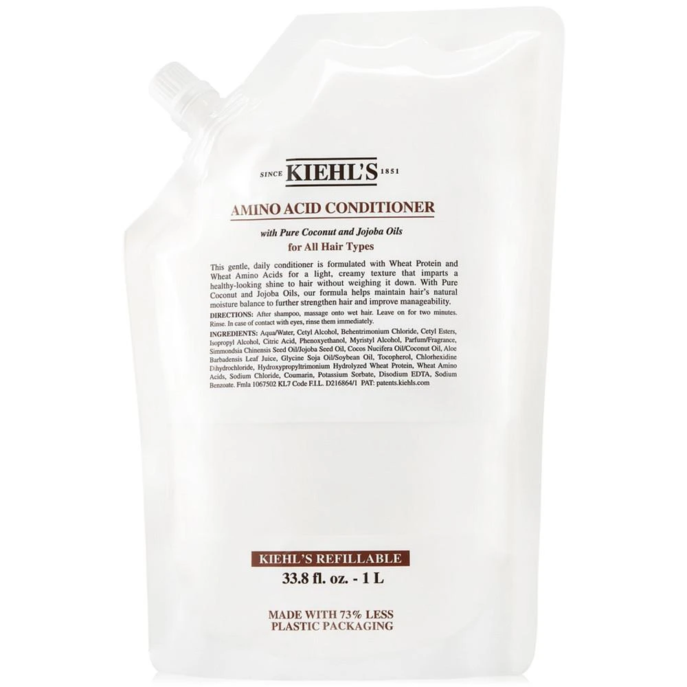 商品Kiehl's|Amino Acid Conditioner Refill, 33.8-oz.,价格¥562,第2张图片详细描述