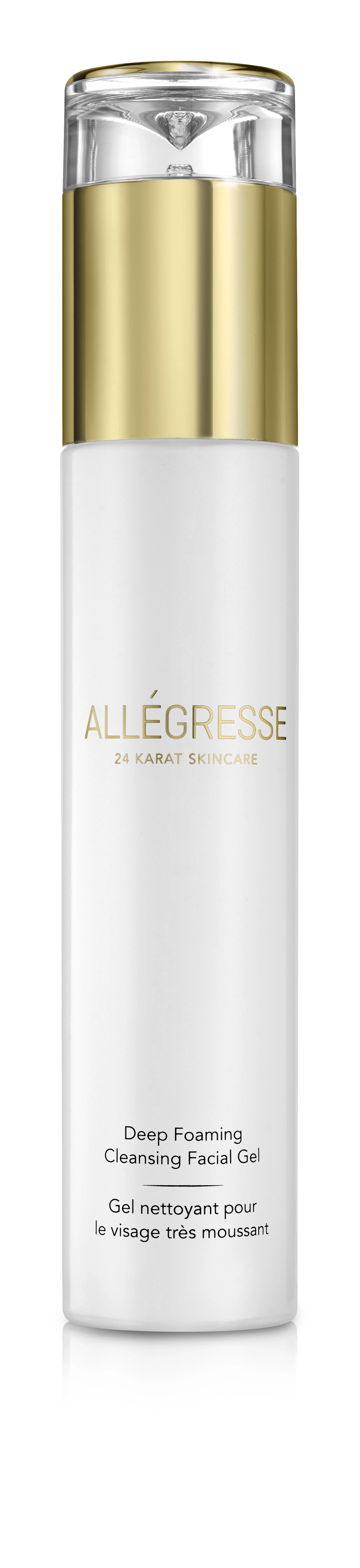 商品Allegresse 24 Karat Skin Care|Deep Foaming Cleansing Facial Gel,价格¥556,第1张图片