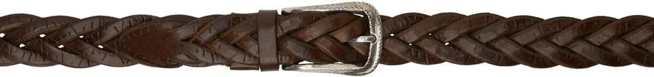 商品Brunello Cucinelli|Brown Braided Belt,价格¥2016,第1张图片