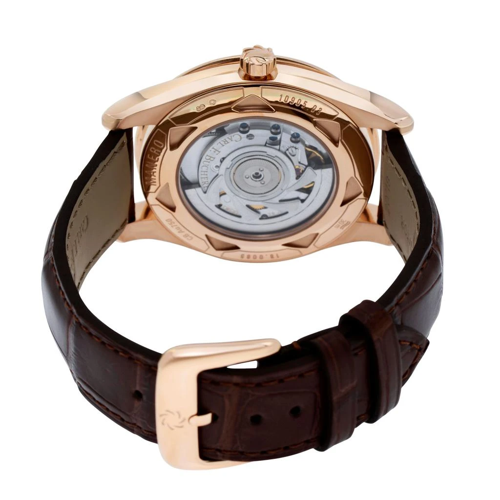 商品Carl F. Bucherer|Carl F. Bucherer Manero BigDate Power 18K Rose Gold Automatic Men's Watch 00.10905.03.13.01,价格¥34128,第4张图片详细描述