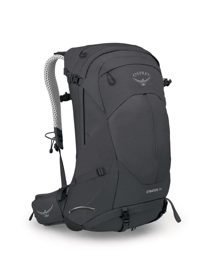 商品Osprey|Osprey Stratos 34L Men's Hiking Backpack, Tunnel Vision Grey,价格¥1490,第1张图片