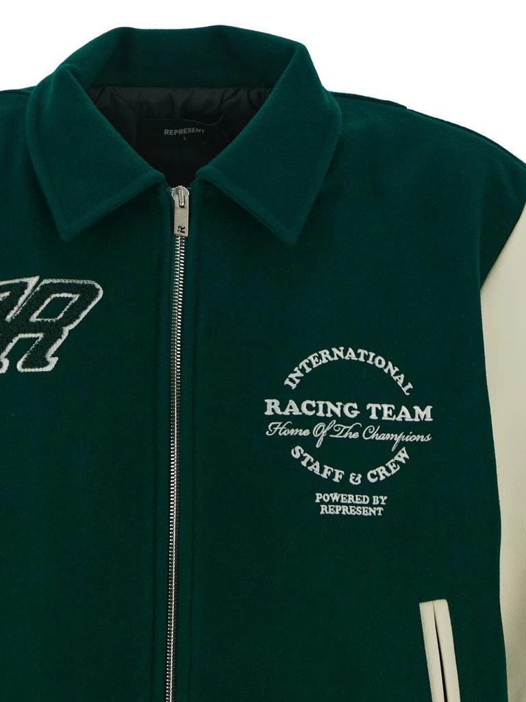 商品Represent|Racing Club Varsity Jacket,价格¥2406,第3张图片详细描述