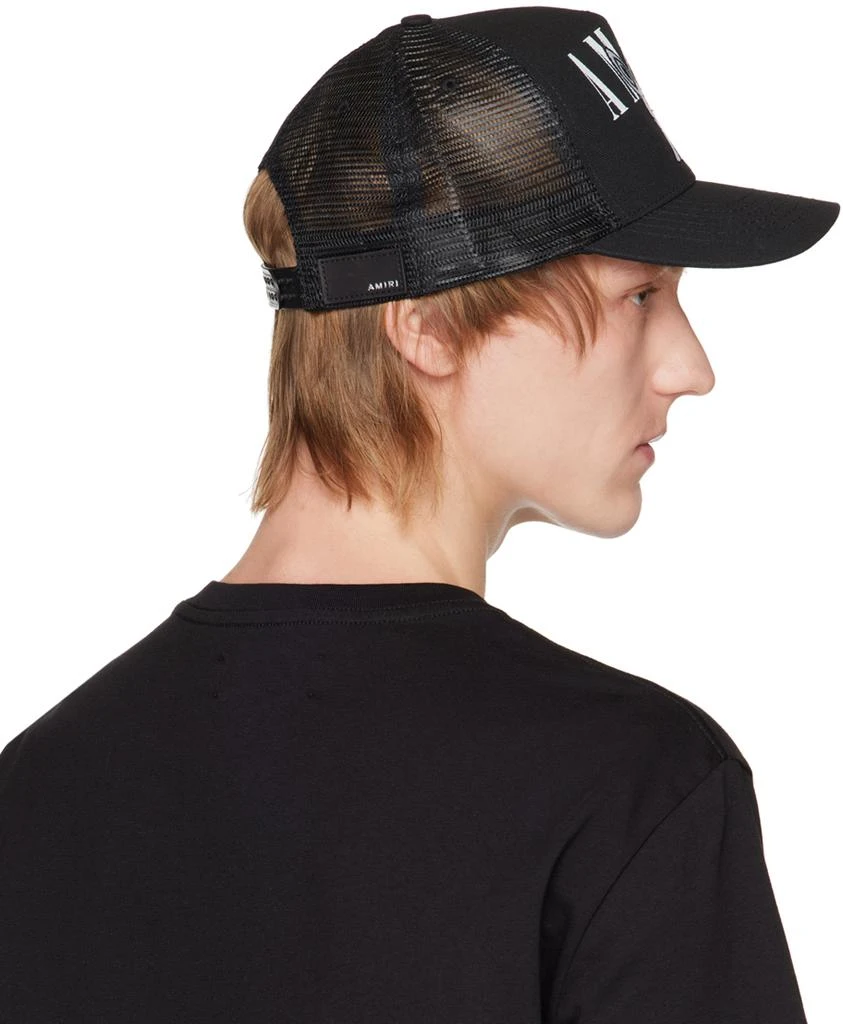 商品AMIRI|Black Bandana Rabbit Trucker Cap,价格¥2891,第3张图片详细描述