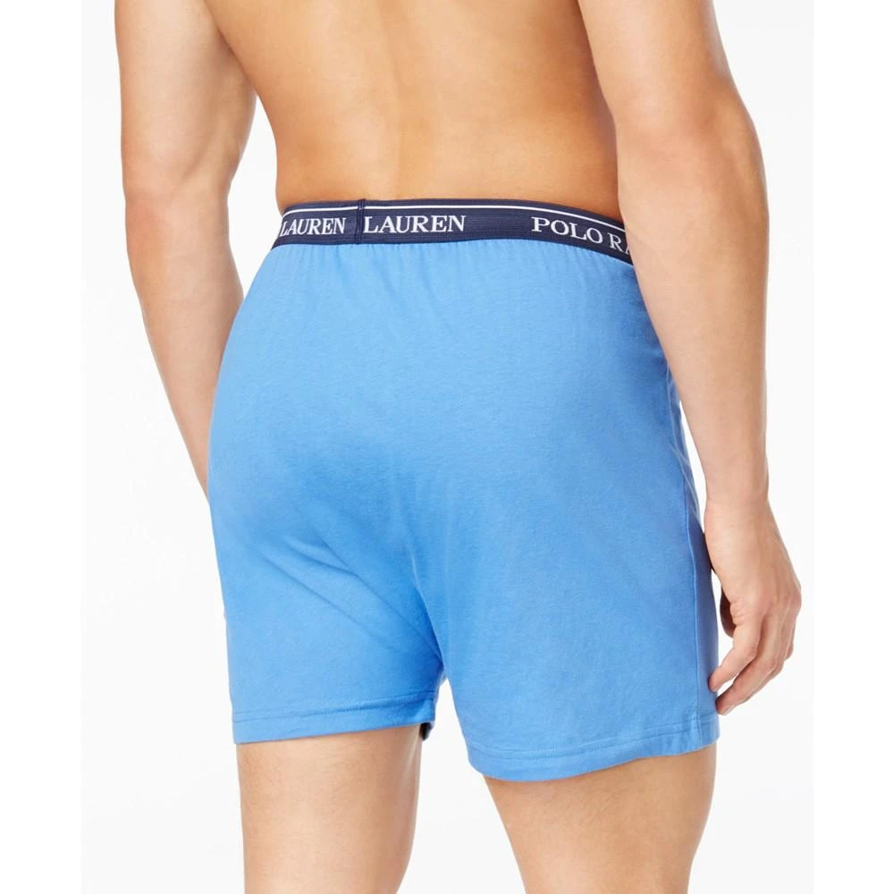 商品Ralph Lauren|Men's 5-Pack. Classic Knit Boxer Brief,价格¥443,第3张图片详细描述