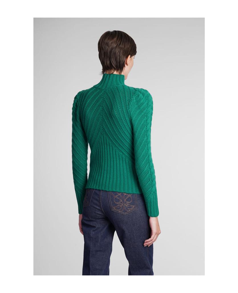 Knitwear In Green Wool商品第3张图片规格展示