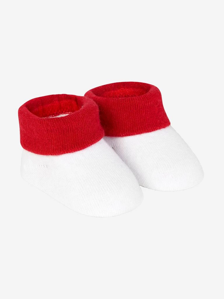 Levi's Baby Bodysuit Hat And Booties Set in White 商品