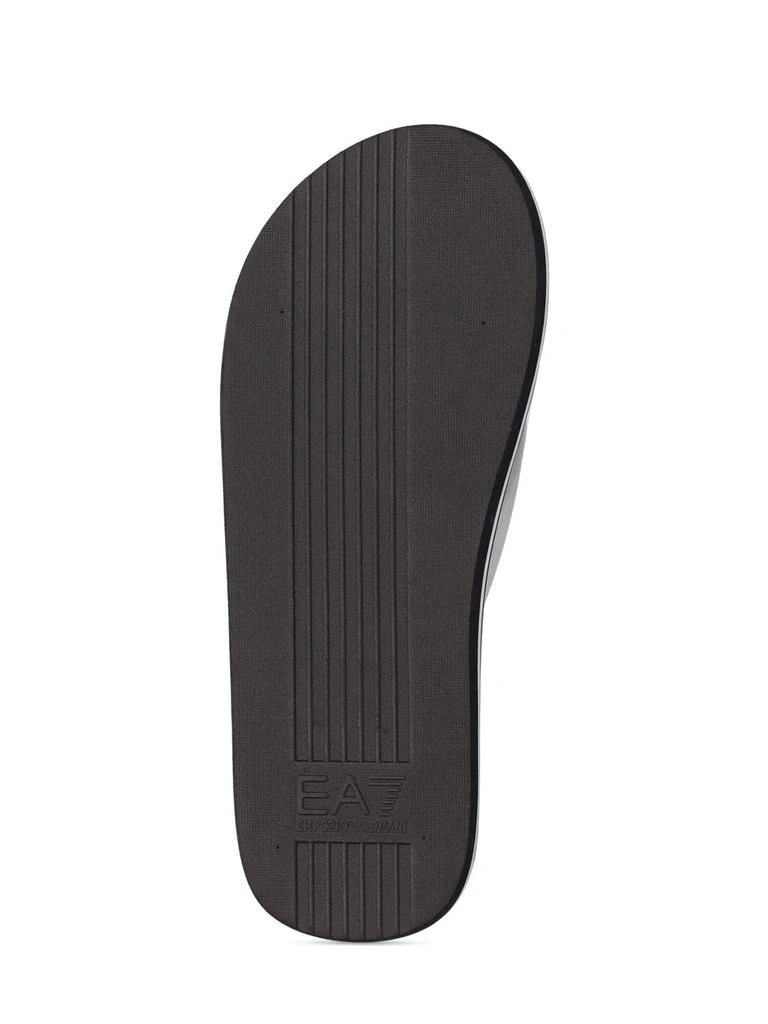 商品Emporio Armani|Logo Rubber Flip Flops,价格¥138,第5张图片详细描述