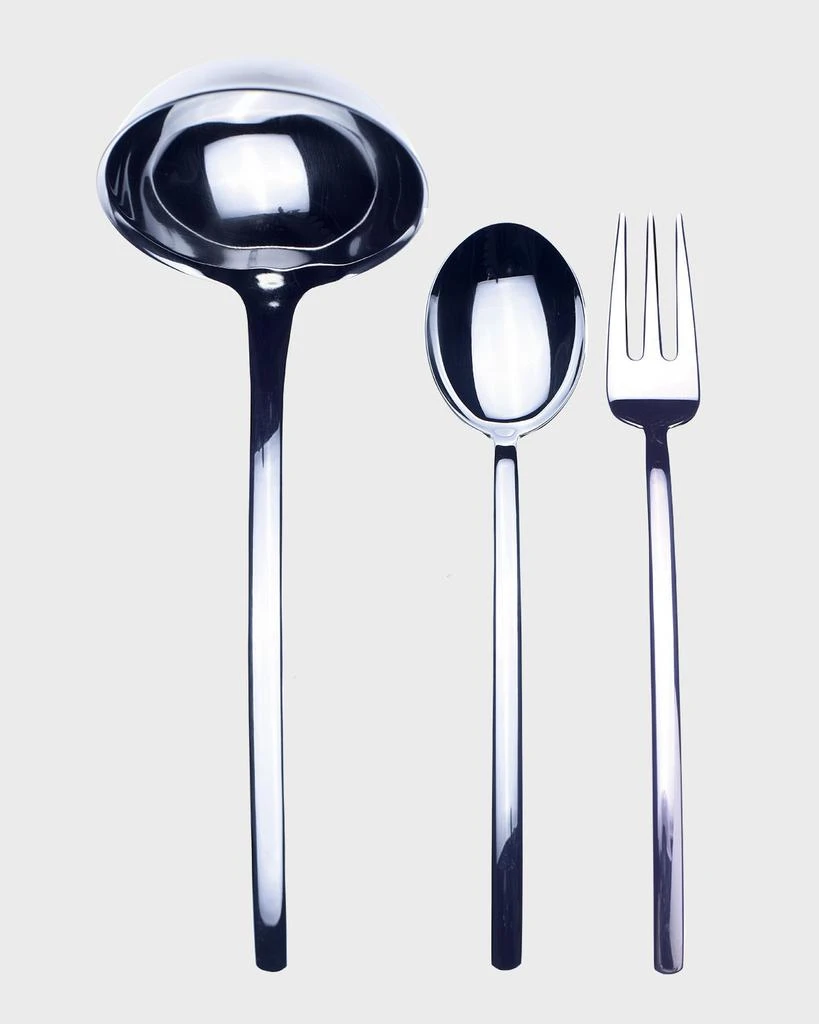 商品Mepra|Due 3-Piece Serving Utensil Set,价格¥1804,第1张图片