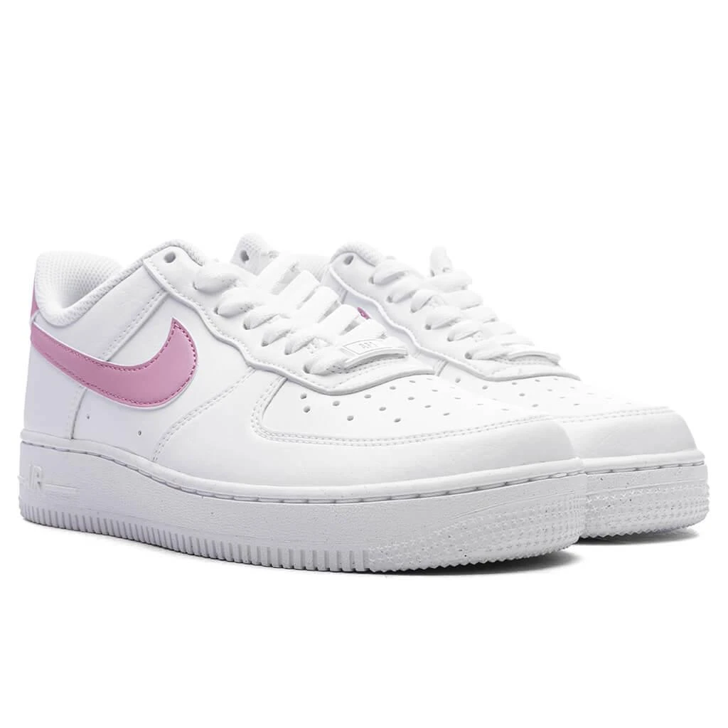 商品NIKE|Women's Air Force 1 '07 Next Nature - White/Elemental Pink,价格¥965,第2张图片详细描述
