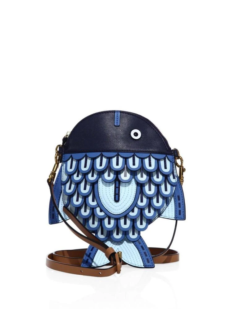 商品Tory Burch|Fish Leather Crossbody Bag,价格¥1488,第1张图片