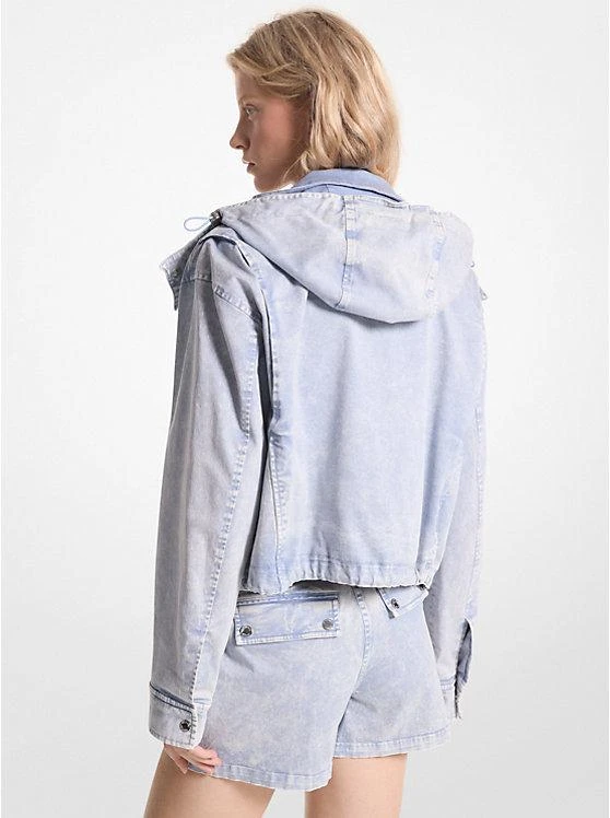商品Michael Kors|Stretch Organic Cotton Cropped Jacket,价格¥2646,第2张图片详细描述