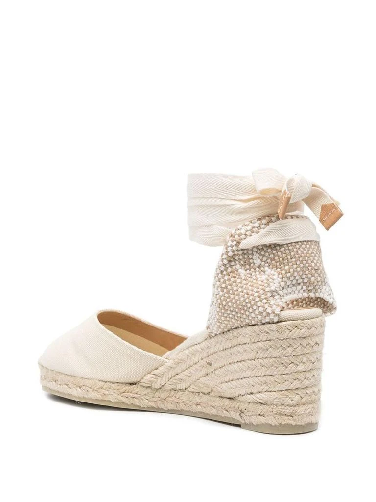 商品CASTAÑER|Castañer Carina Raffia Wedge Espadrilles,价格¥758,第3张图片详细描述