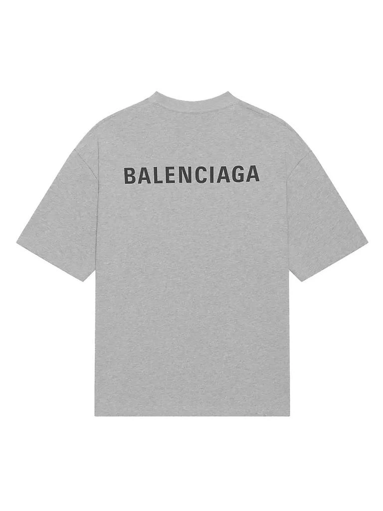 商品Balenciaga|Logo Medium Fit T-shirt,价格¥5101,第3张图片详细描述