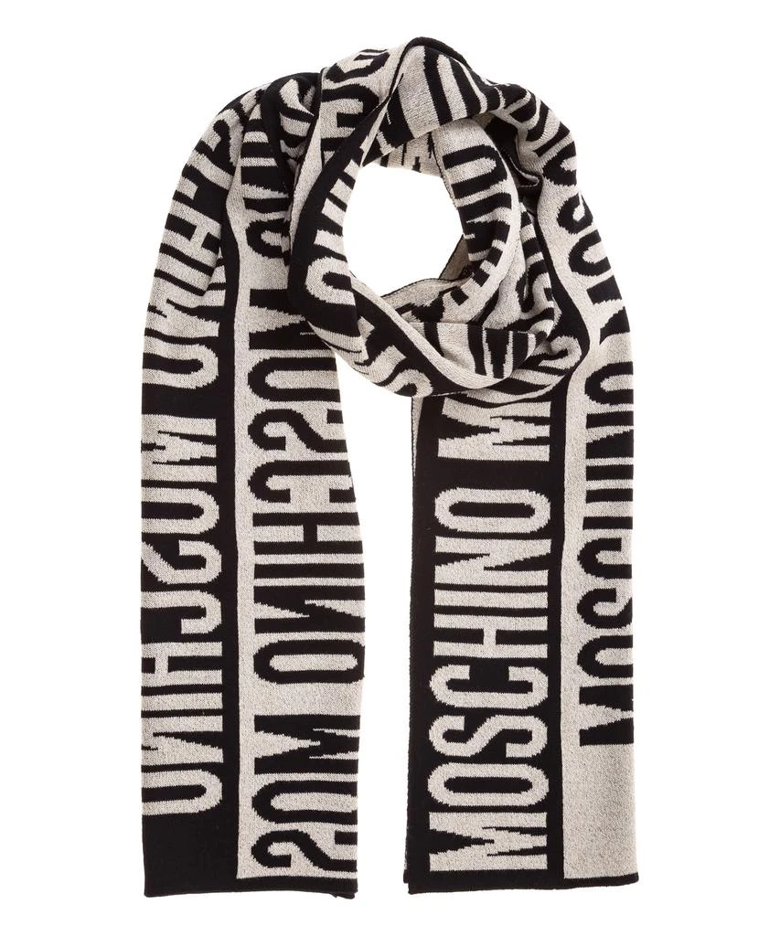 商品Moschino|Moschino Wool Wool Scarf,价格¥1013,第4张图片详细描述