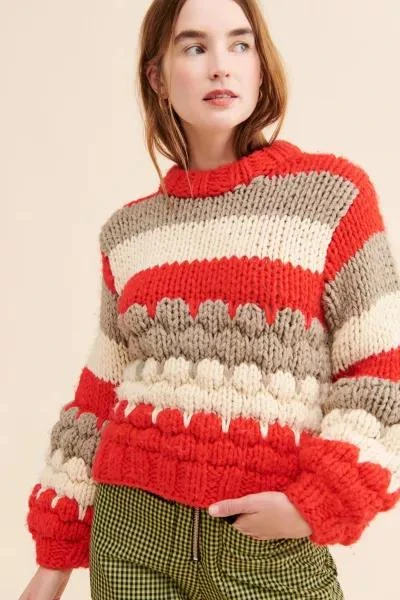 商品Urban Outfitters|UO Jackie Striped Sweater,价格¥454,第1张图片