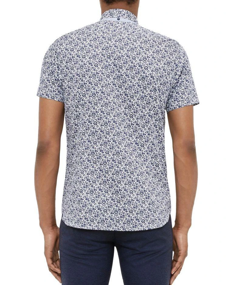 商品Ted Baker London|Alygar Floral Print Regular Fit Button-Down Shirt,价格¥615,第2张图片详细描述