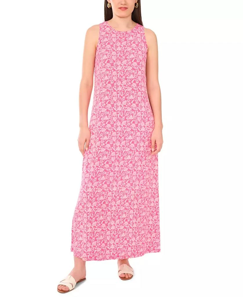 商品Vince Camuto|Women's Ditsy-Print Sleeveless Maxi Dress,价格¥512,第1张图片