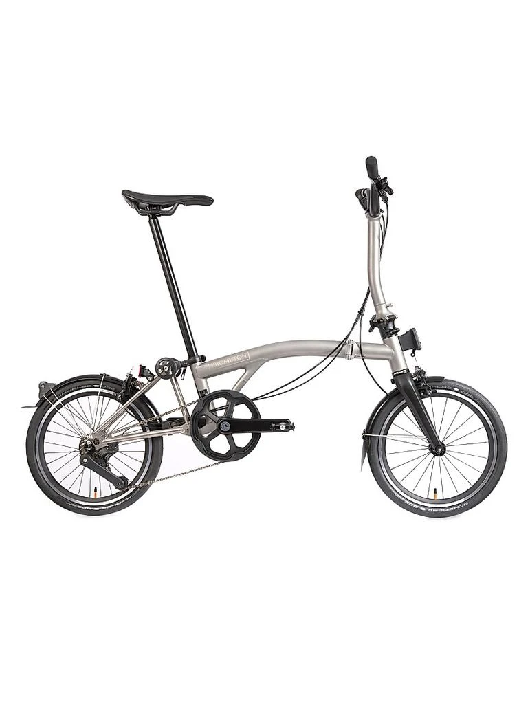 商品Brompton Bikes|T Line 12 Speed Mid Handlebar Folding Bike,价格¥45709,第3张图片详细描述