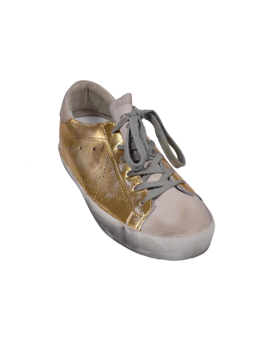 商品【商品预售7天】 Golden Goose|Golden Goose 女士运动鞋 G32WS590E69 灰色,价格¥1699,第1张图片