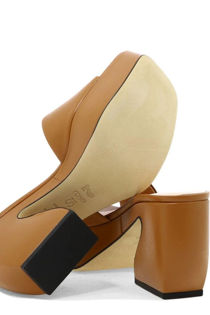 商品Si Rossi|Si Rossi Block Heeled Ankle Strap Sandals,价格¥2515,第5张图片详细描述