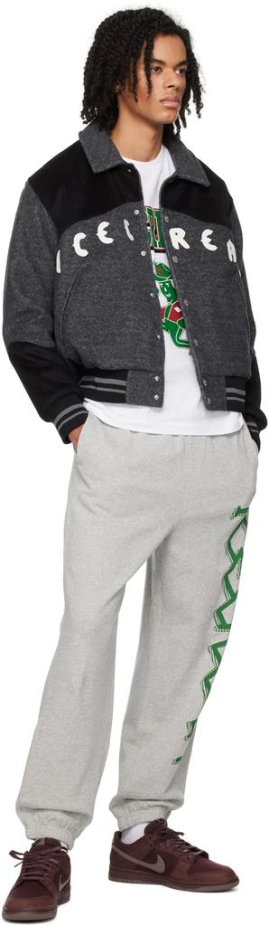 商品Icecream|Gray Ancient Sweatpants,价格¥716,第4张图片详细描述