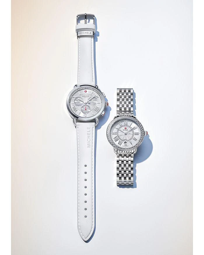 商品Michele|Serein Mid Stainless Diamond Dial Watch, 36mm,价格¥8181,第4张图片详细描述