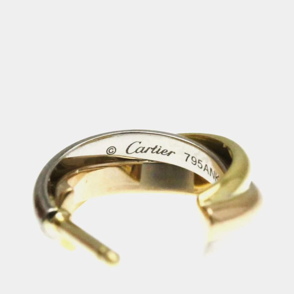 Cartier 18K Yellow, Rose, White Gold Trinity Earring 商品
