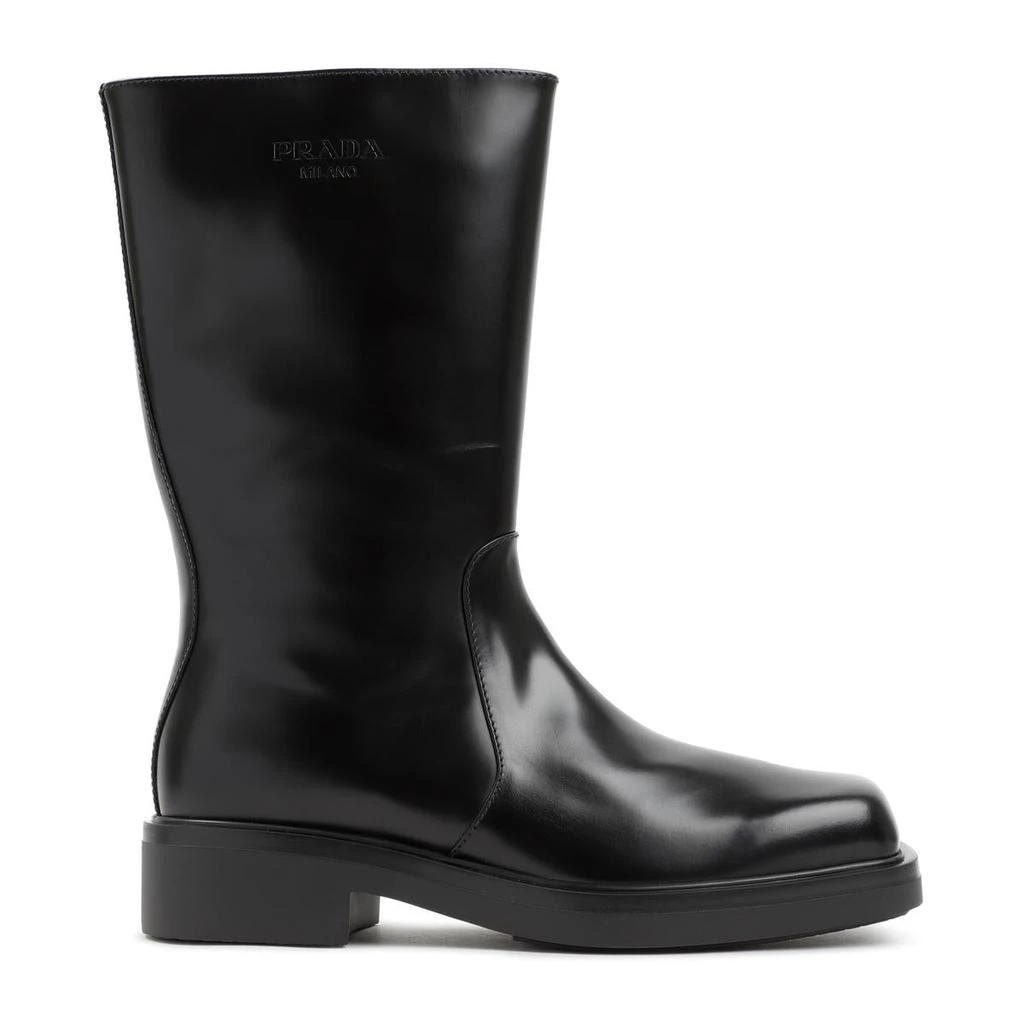 商品Prada|PRADA  LEATHER BOOTS SHOES,价格¥7246,第1张图片