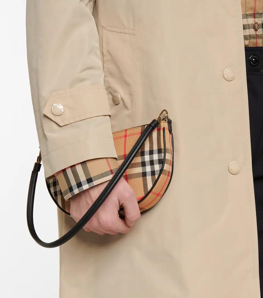 商品Burberry|Olympia Pouch checked shoulder bag,价格¥4797,第4张图片详细描述