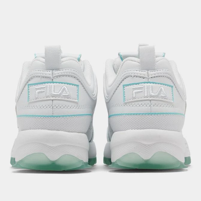 商品Fila|Girls' Big Kids' Fila Disruptor Ice Casual Shoes 复古大童款老爹鞋,价格¥224,第4张图片详细描述