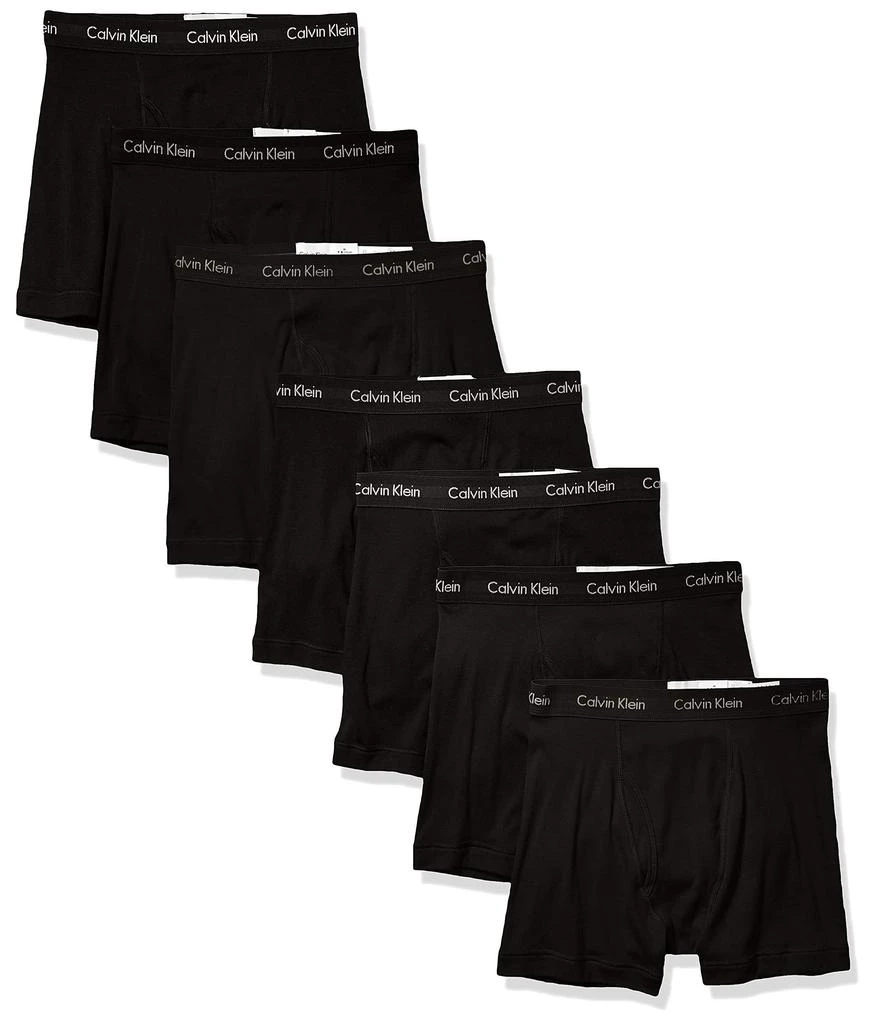 商品Calvin Klein|Men's Cotton Classics 7-pack Boxer Briefs,价格¥443-¥656,第1张图片