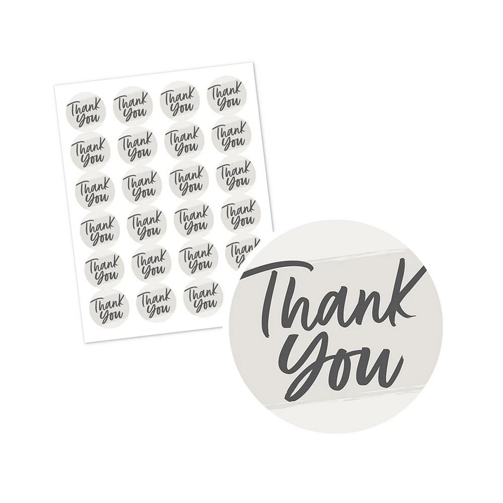 商品Big Dot of Happiness|Champagne Elegantly Simple - Guest Party Favors Circle Sticker Labels - 24 Count,价格¥83,第2张图片详细描述