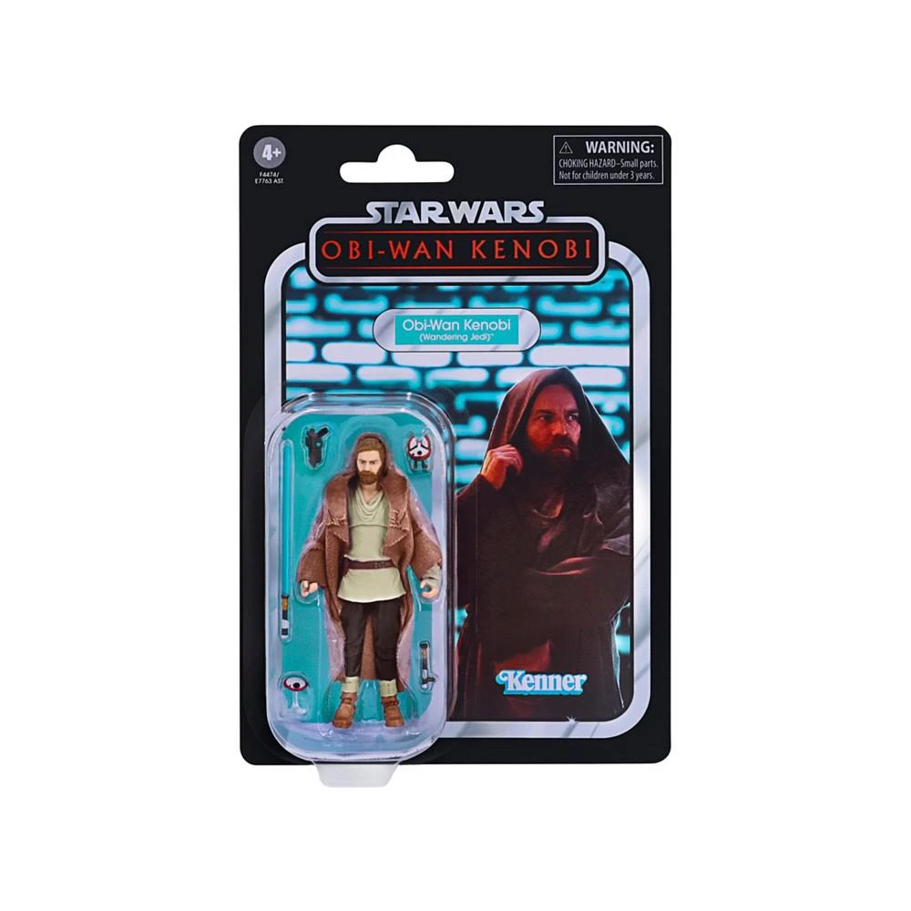 商品Hasbro|CLOSEOUT! the Vintage Collection: Obi-Wan Kenobe Wandering Jedi,价格¥56,第1张图片