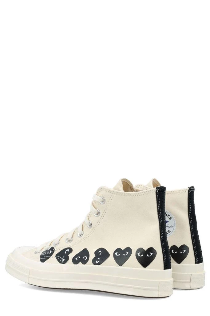 商品Comme des Garcons|Comme des Garçons Play X Converse Chuck Taylor High-Top Sneakers,价格¥747,第5张图片详细描述