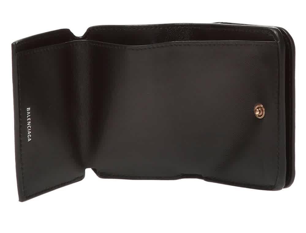 Balenciaga Black Ladies BB Mini Wallet商品第2张图片规格展示