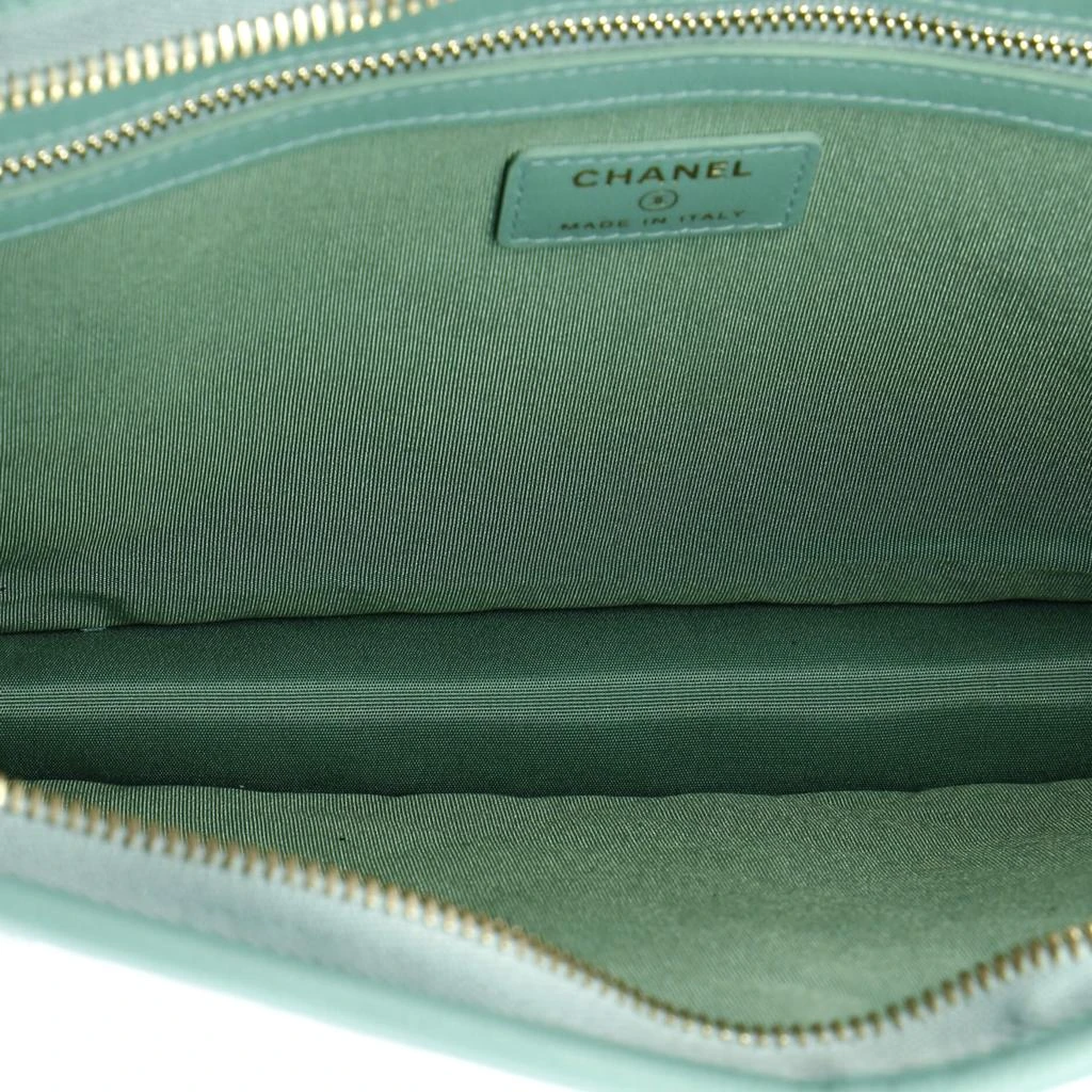 商品[二手商品] Chanel|Logo Wristlet Clutch PVC Over Quilted Tweed Large,价格¥14172,第5张图片详细描述