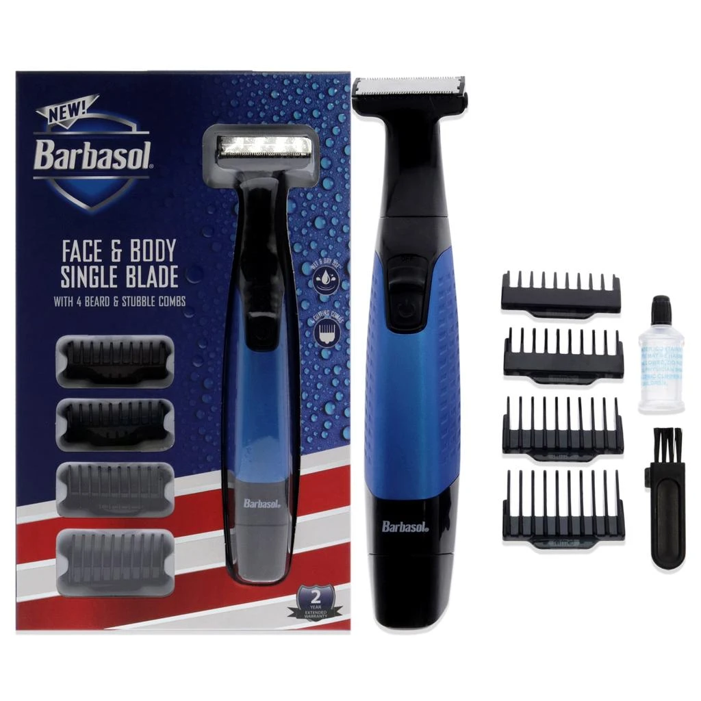 商品Barbasol|Battery Powered Single Blade Foil Shaver by Barbasol for Men - 1 Pc Shaver,价格¥140,第2张图片详细描述