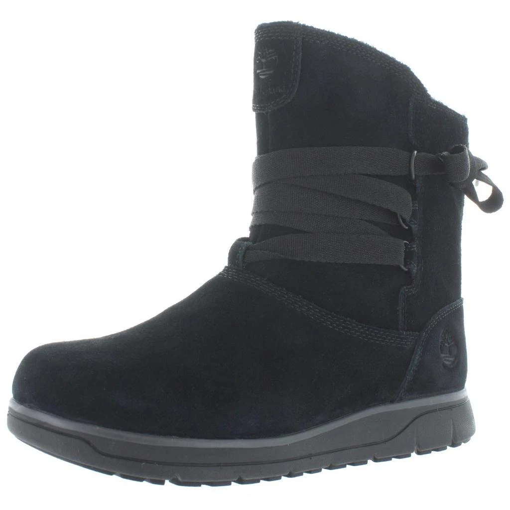 商品Timberland|Timberland Womens Leighland Suede Cold Weather Winter Boots,价格¥209,第1张图片