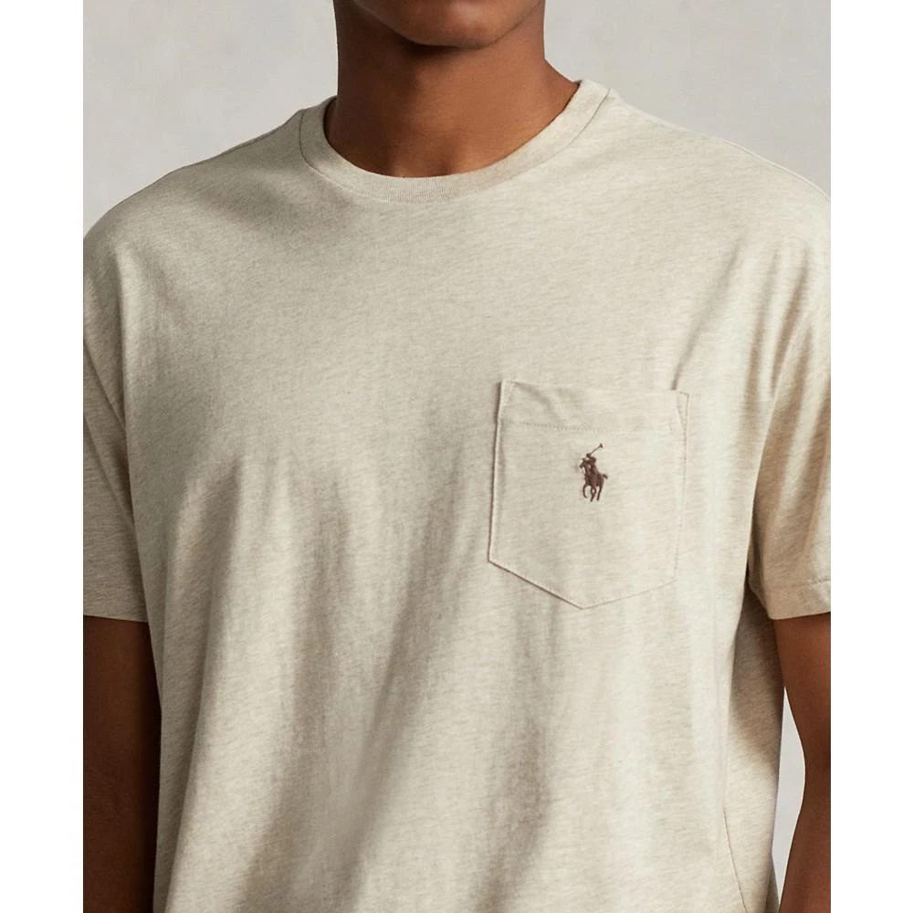 商品Ralph Lauren|男士棉质平纹针织 T 恤 多款配色,价格¥415,第4张图片详细描述