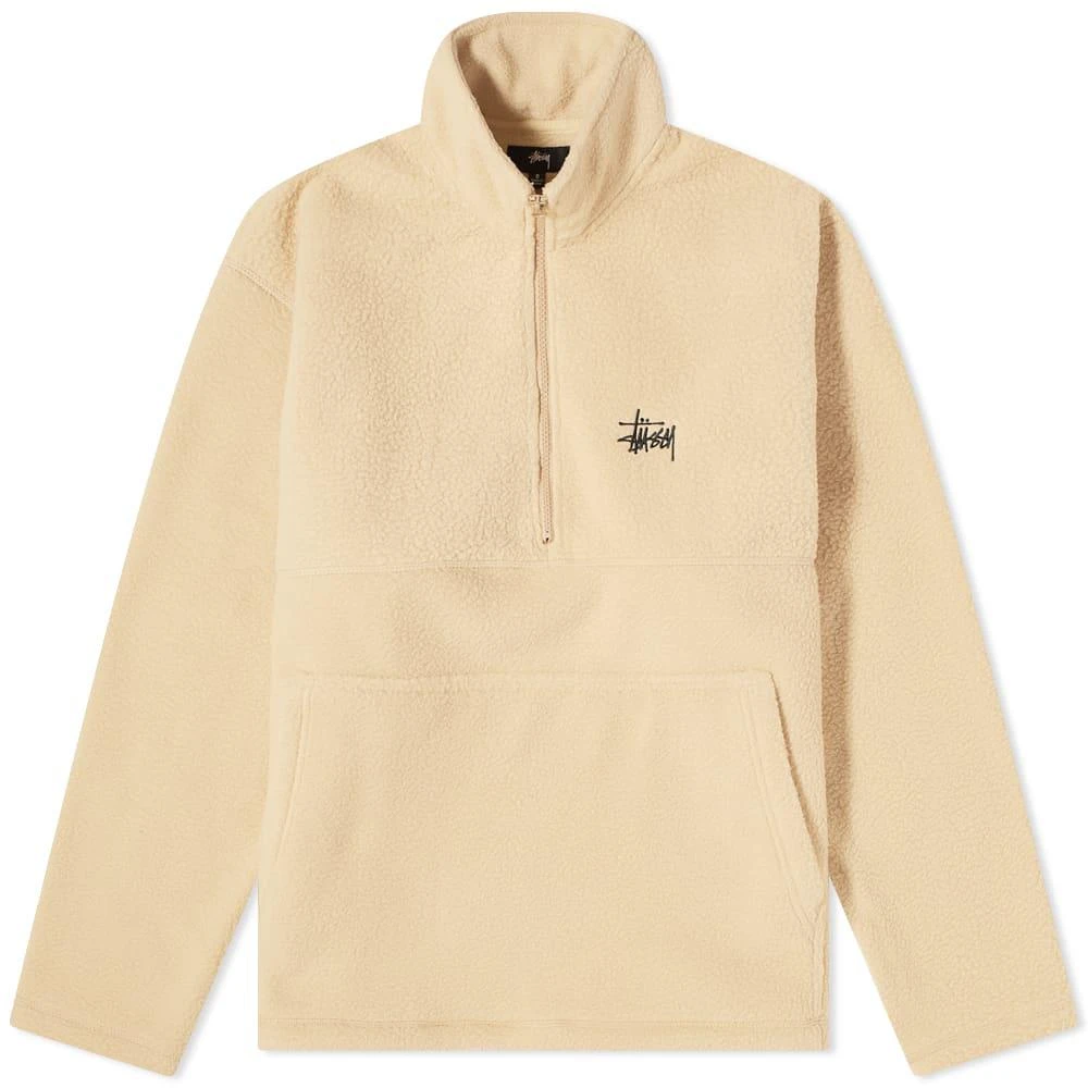 商品STUSSY|Stussy Half Zip Mock Neck,价格¥844,第1张图片