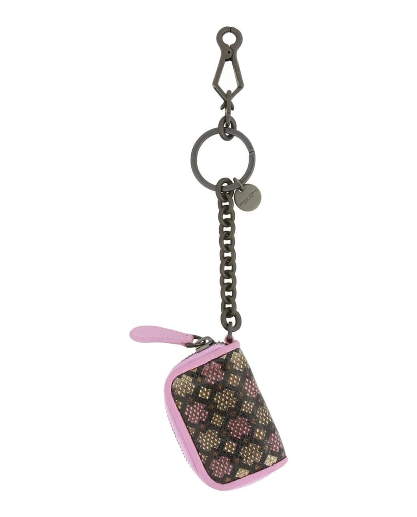 商品Bottega Veneta|Leather Pouch Keychain,价格¥878,第1张图片