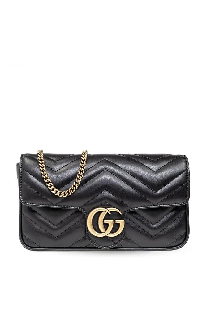 商品Gucci|Gucci GG Marmont Detachable Card Case Mini Shoulder Bag,价格¥12006,第1张图片